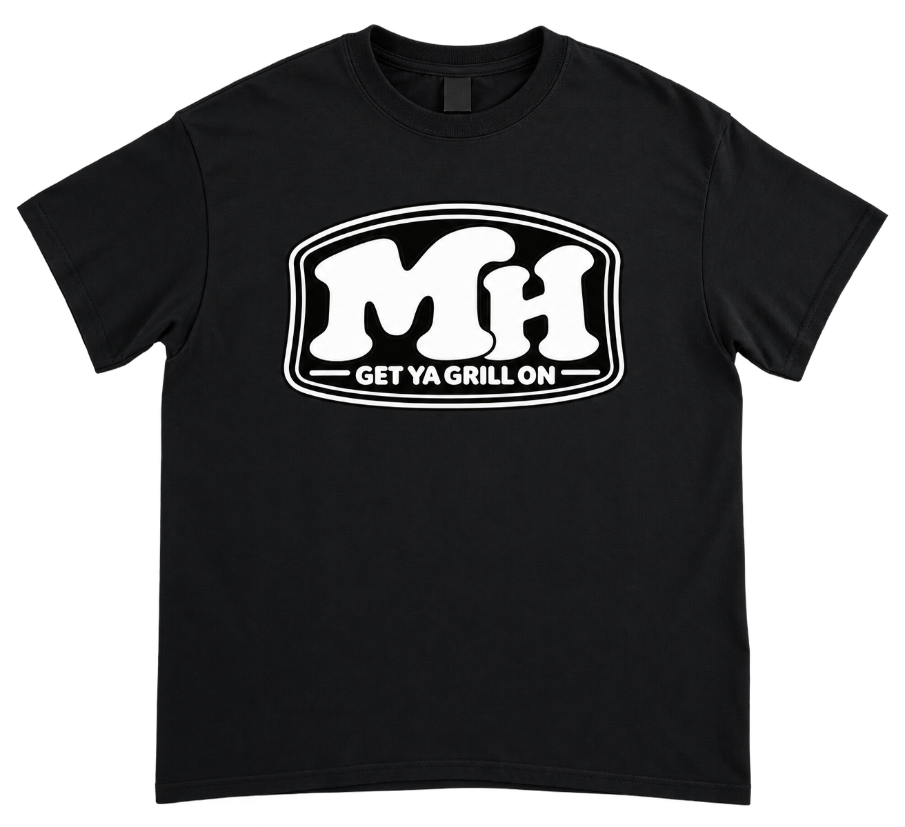 Meatheads Classic Logo black tee